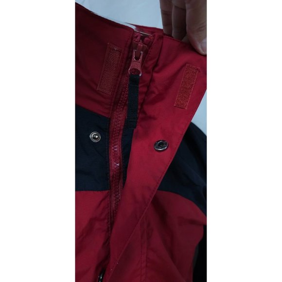 Steve and Barry's Youth Boys XL Multicolor Full Zip Snap Rain Windbreaker Jacket - Picture 4 of 11